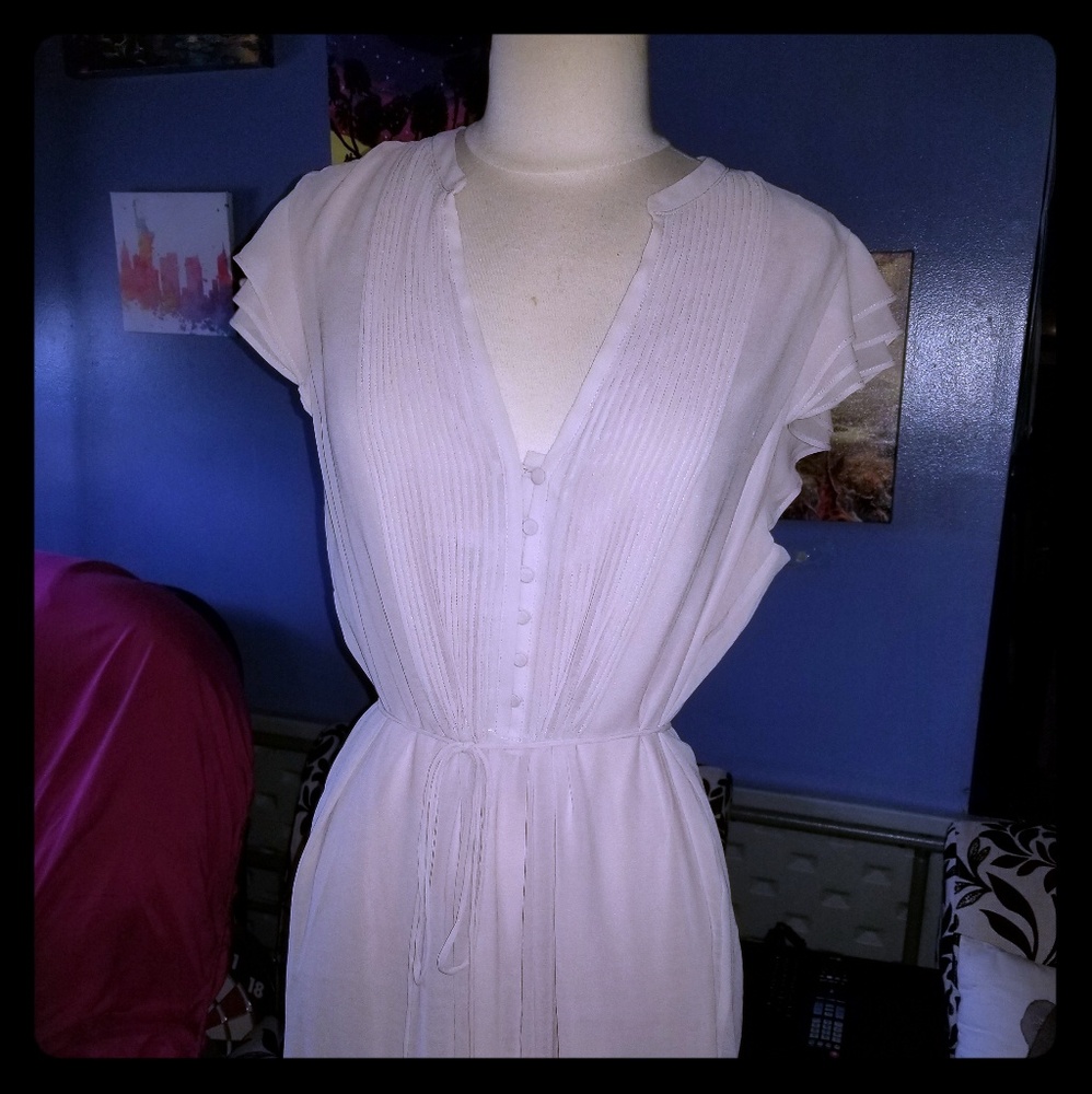 H&M chiffon dress